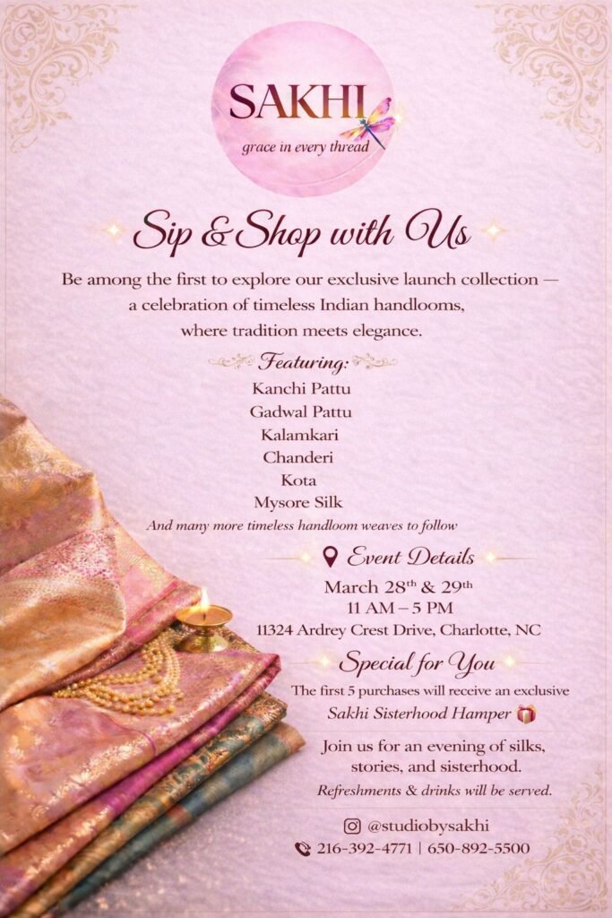 Sakhi - Sip & Shop With us