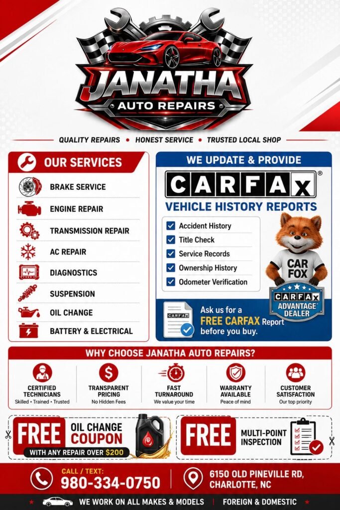 Janatha Auto Repairs Offers
