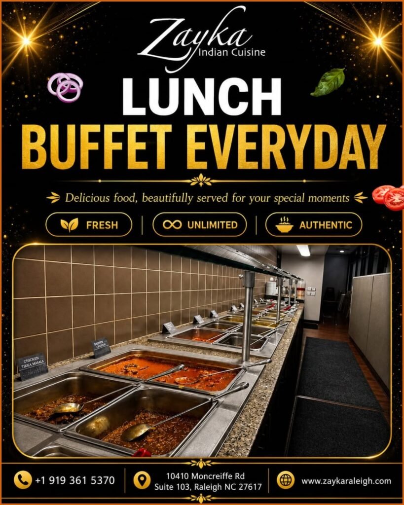 Lunch Buffet Everyday - Zayka