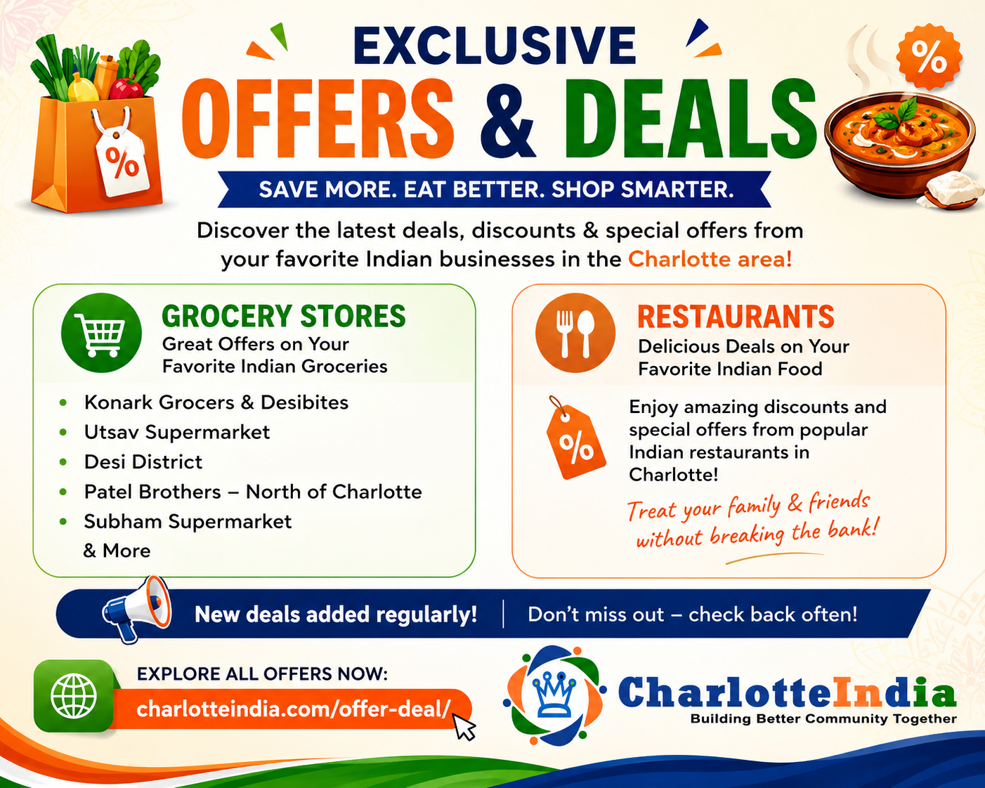 Offers and deals Banner