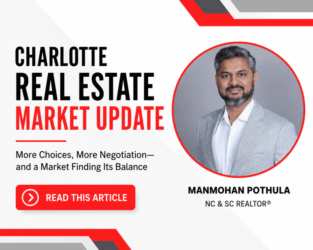 CHARLOTTE REAL ESTATE MARKET UPDATE