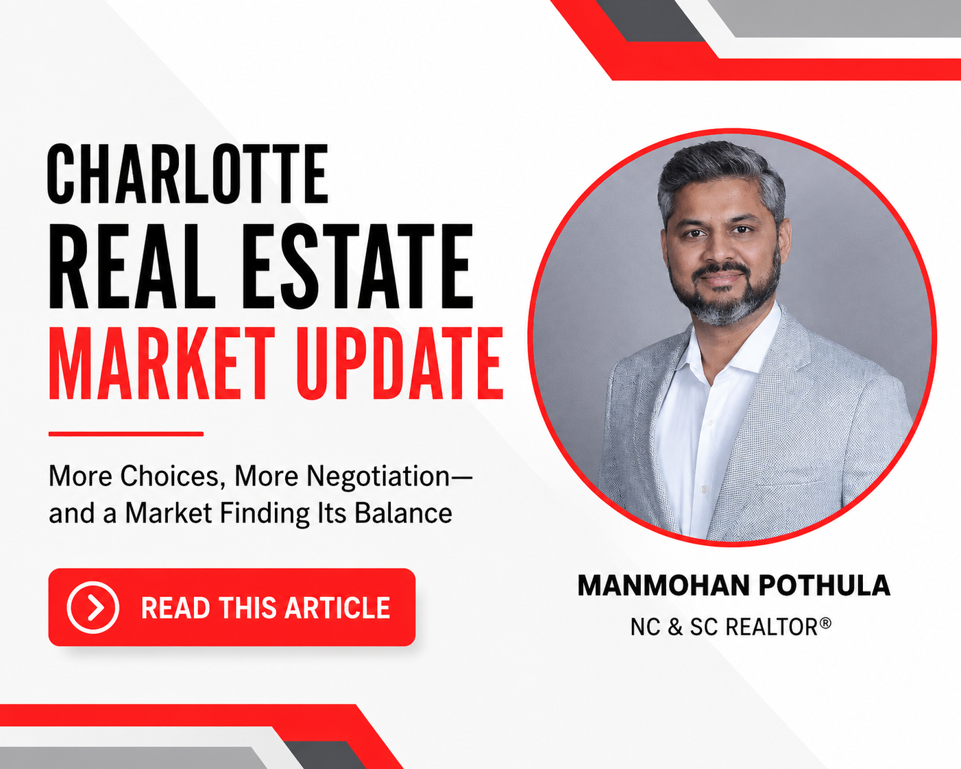 CHARLOTTE REAL ESTATE MARKET UPDATE